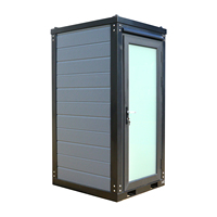 Douche et toilettes portables de conception moderne pour l'extérieur