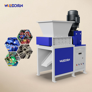 Walldorn Light Duty Double Shaft Scrap Foam Sponge EPS Electric Automatic Small Dual Shredder Crusher - Product Image 1
