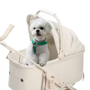 छोटे मध्यम कुत्ते और बिल्ली <span class=keywords><strong>3</strong></span>-पहिया लोहे हल्के <span class=keywords><strong>3</strong></span>-इन-1 फोल्डेबल रोलर समायोज्य पोर्टेबल सुविधा संगत कार - Product Image 2