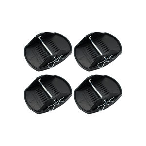 4 pièces RV Jack Pad coin tige Stable jambe Camping voiture remorque grand pied Jack Pad pour équipement de <span class=keywords><strong>stationnement</strong></span> - Product Image 1