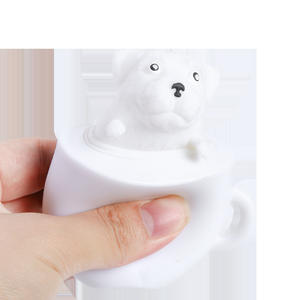 Juguete Creativo Súper Lindo de Plástico con Forma de Perro, Bola Antiestrés con Sonido al Apretar, Juguete Pequeño para Aliviar el Estrés - Product Image 5