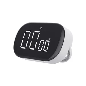 Timer da cucina digitale Timer per il conto alla rovescia con conto alla rovescia magnetico forte Timer per cronometro da studio con doccia regolabile