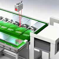 Capteur de déplacement laser haute précision longue portée de qualité industrielle avec plusieurs méthodes de communication pour la mesure de distance centrale