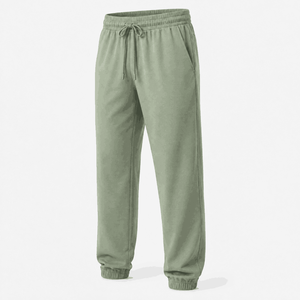 Brown Fleece Women's <b>Jogger</b> Pants Loose Fit Drawstring Waist <b>Cuffed</b> Hem Casual Full Length Solid Color Spring Wear Breathable - Product Image 6