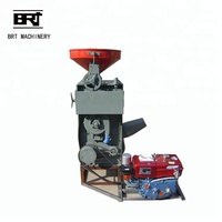 BRT Sb30 Sq50 Moteur Fer Tambour Rouleaux En Caoutchouc À Haut Rendement Compact Paddy Riz Husker Polisseuse Riz Moulin Machine 220V/380V 22kw