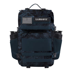 防水Mochilas Molle45lサプライヤーウルフジムハイキングパックボーダドスオックスフォードベルクロ戦術バックパックカップホルダー付き - Product Image 2