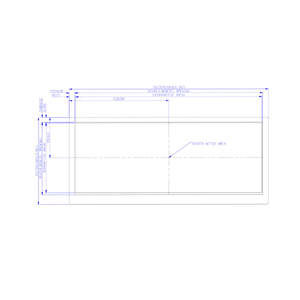 หน้าจอแสดงผลแบบแท่งขนาด 10.3 นิ้ว ความละเอียด 1280x480 แบบยืดขยาย หน้าจอ IPS ความสว่างสูง 600nits รองรับ LVDS ทนต่ออุณหภูมิสูง จอแสดงผล TFT LCD - Product Image 1