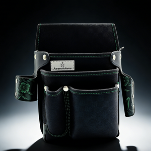 Bolsa <span class=keywords><strong>de</strong></span> Herramientas <span class=keywords><strong>de</strong></span> Lona Resistente, Bolsa <span class=keywords><strong>de</strong></span> Herramientas para Cintura con Correa Ajustable y Clip para Cinturón, Bolsa Utilitaria <span class=keywords><strong>de</strong></span> 5-9 Bolsillos para <span class=keywords><strong>Electricista</strong></span> - Product Image 1