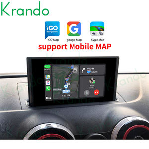 Krando Android Auto Carplay Interface pour <span class=keywords><strong>Audi</strong></span> <span class=keywords><strong>A3</strong></span> MIB 2014 - 2018 Décodeur Apple Carplay sans fil prenant en charge la carte de musique en ligne 4G - Product Image 5