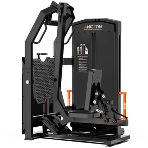 Presse à jambes assise en acier pour salle de sport, équipement d'entraînement multifonction réglable pour la force des membres inférieurs, <span class=keywords><strong>Lenyo</strong></span> P803 80kg - Product Image 3