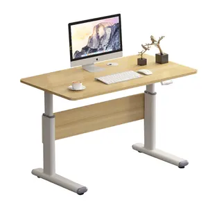 Height Adjustable Lifting Table Writing Desk Sit Stand Desk Office Table Adjustable Height Desk Frame