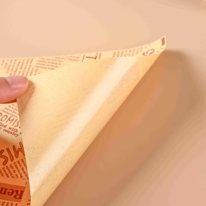 Papel de Embalaje de Alimentos Personalizable de Primera Calidad, Resistente a la Grasa y al Agua, Recubierto de PE de una Cara, para Envolver Sándwiches, Comida Rápida y Pan - Product Image 5