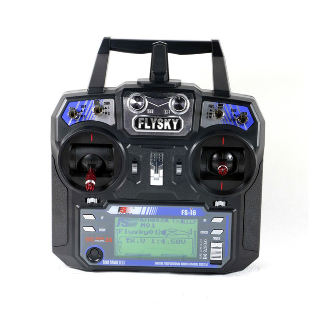 FlySky FS-i6 2.4G 6CH AFHDS RC Radio Transmitter With FS-iA6 / FS-iA6B Receiver for FPV RC Drone