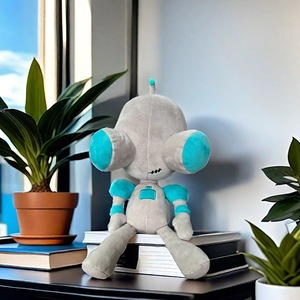 Megan xuyên biên giới mới Ebay 3D mắt người ngoài hành tinh Invader Invader. zim Jim búp bê sang trọng Đồ chơi mềm sang trọng trò chơi đồ chơi cho trẻ em - Product Image 1