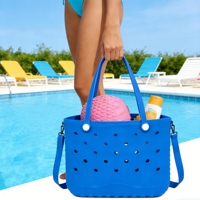 Sac de plage EVA tendance, facile à nettoyer, surface lavable, imperméable, anti-sable, pour parc aquatique, camp d'été, bord de piscine