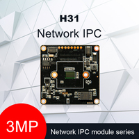 3mp 38X38Mm Ip Camera Board Smart H. 264 Warm Licht Dual Light Cctv Cameramodule