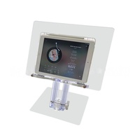 Support de Lecture en Acrylique pour Expositions et Événements, Réglable en Hauteur, Design Extensible, Présentoir de Bureau pour Livres