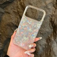 Coque antichoc élégante et unique pour iPhone 17 Pro Max, motif perle tortue, protection absorbant les chocs, pour femmes et jeunes filles
