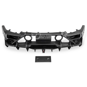 Pare-chocs arrière en fibre de carbone sèche style CMST pour Huracan LP610/LP580 EVO/Tecnica 2014-2025, fixation par boulons, ajustement universel - Product Image 5