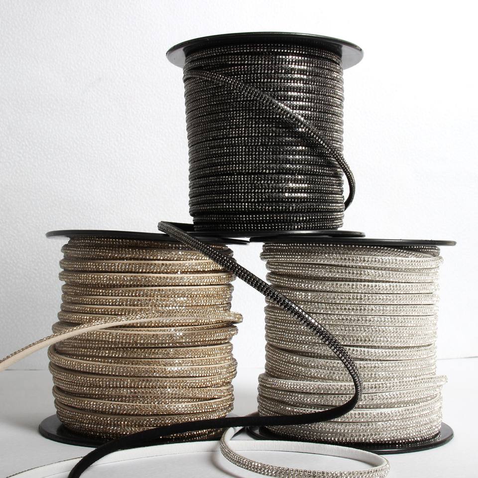 Flst Rope Triple-row Straight Customizable Flat Rope for Sewing Accessories ...