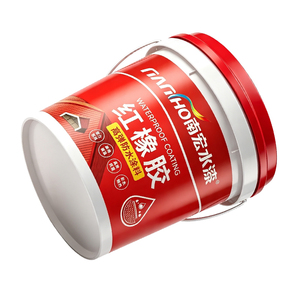 Revestimiento impermeabilizante de caucho rojo penetrante, listo para usar, sin necesidad de mezclar, revestimiento impermeabilizante de caucho para techos, múltiples opciones de color, OEM - Product Image 1