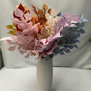 زهور صناعية بسعر الجملة الشاي شجرة يترك ل تحف الزفاف - Product Image 5