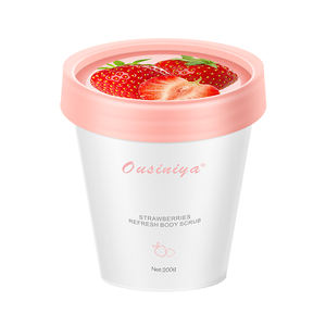 Exfoliante Corporal Humectante Natural de Limpieza Profunda con Fresa, Aclarante y Exfoliante, Marca Privada al por Mayor - Product Image 6