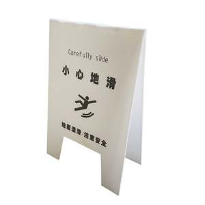 Tableros de publicidad en forma de A de plástico hueco PP portátil personalizado polipropileno señal de precaución al aire libre Borad - Product Image 5