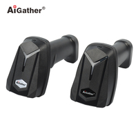 AiGather A-9548BTN sans fil BT 2.4GHz Android Barcode Scanner sans fil QR Code Reader