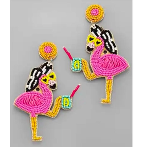 À la mode à la main Cap forme perlée boucles d'oreilles pour les femmes mode cerceau bijoux élégant accessoires décontractés en gros pour un usage quotidien - Product Image 6