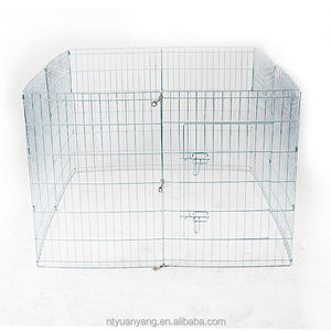 Fabrika toptan dayanıklı egzersiz oyun parkı katlanabilir demir tel köpek çit panelleri birden fazla boyutta sıcak satış Metal evcil hayvan oyun parkı - Product Image 2