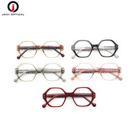 Vente flash - Lunettes optiques classiques à monture hexagonale en acétate, logo personnalisé, montures de lunettes rétro, lunettes en acétate
