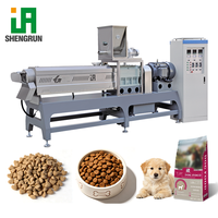 Nouvelle ligne de production d'extrusion automatique de croquettes pour animaux de compagnie en acier inoxydable, ligne de production de granulés d'aliments pour chiens