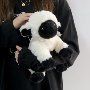 Bobova Baa Baa Sheep 25 cm, morbido piumino fatto a mano con imbottitura in cotone PP, peluche unisex per bambini, regalo di compleanno - Product Image 2