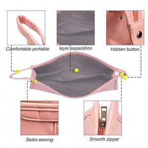 Sac de rangement professionnel étanche en PVC/PU pour accessoires de coiffure, fer à boucler et sèche-cheveux – Vente en gros - Product Image 2