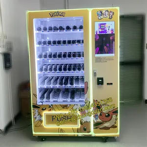 Оптовая продажа, автоматический торговый автомат для игровых карт, торговый автомат для фотокарт, торговый автомат для торговых карт для покемонов