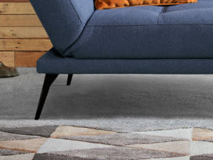 Sofá <span class=keywords><strong>Cama</strong></span> Convertible 2 en 1 de Tela Acolchada con Respaldo Ajustable para Sala de Estar y Habitación de Invitados - Product Image 5