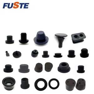 Customize Sealing Rubber End Cap With Various Sizes Fixed Stopper Sealing Parts Hole Plugs /Silicone Rubber Plug