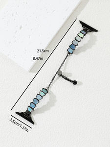 <span class=keywords><strong>Bracelet</strong></span> chaîne ajustable en métal coquille de mer pour <span class=keywords><strong>Apple</strong></span> Iwatch 8 7 6 SE 5 4 49mm 45mm 44mm 42mm 38mm Series 10 <span class=keywords><strong>Watch</strong></span> Bands - Product Image 6