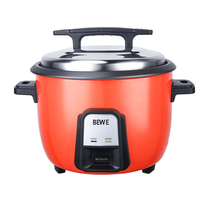 Nồi cơm điện trống 16L công suất lớn thương mại với nồi nhôm bên trong, điều khiển một phím để nấu nhanh. - Product Image 3