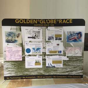 Expositor de Exhibición Personalizable de Montaje Rápido, Mural de Fondo, Banderas y Pancartas de Tela de Poliéster Antiarrugas - Product Image 4