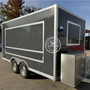 מזון מטבח נייד טריילרים פיצה רמורקה מאובזר במלואו משאיות מזון מהיר עם מטבח מלא למכירה - Product Image 3