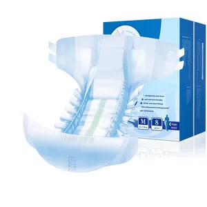 Free Sample Waterproof Custom Size Personal Nursing Super Absorption Adult Disposable Diapers