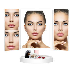 MS-01RC US Hot <span class=keywords><strong>Sale</strong></span> Vanity Touch <span class=keywords><strong>Miroir</strong></span> de maquillage à trois volets avec lumières - Product Image 1