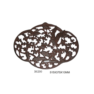 Paillasson moderne en fonte de bronze orné 750x475mm pour extérieur, jardin, villa, tapis décoratif, design côtier, directement de l'usine - Product Image 3