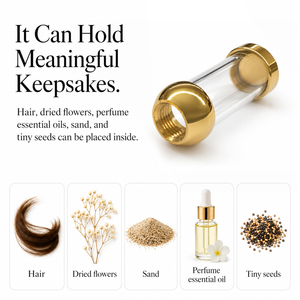 Collana con Ciondolo Diffusore di Oli Essenziali Ricaricabile, Gioiello per Aromaterapia con Pietra Curativa per Alleviare lo Stress - Product Image 2