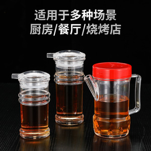 Acrylic Condiment Jars With Lid M Size See Through For <b>Kitchen</b> Storage - Product Image 4