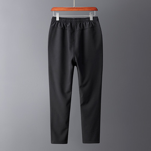 กางเกงลำลองทรงตรงสำหรับผู้ชายทรงหลวมใส่เล่นกีฬาบุผ้ากำมะหยี่ให้ความอบอุ่นโลโก้ตามสั่ง - Product Image 2