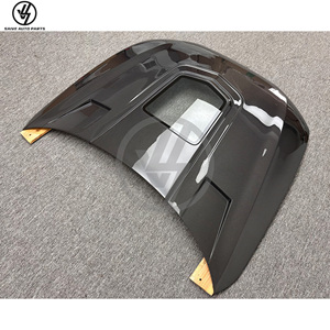 ฝากระโปรงหน้าคาร์บอนไฟเบอร์สีดำสไตล์ BKSS สำหรับ Audi RS6 C7 ปี 2008-2010 ครอบเครื่องยนต์ กันชนหน้า - Product Image 4