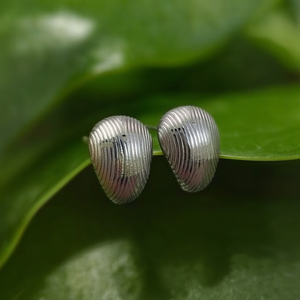 Fashion Stud <b>Earrings</b> 316L Stainless Steel PVD Gold Plating Sustainable Resistant - Product Image 3